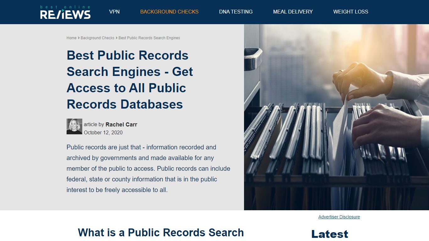 Best Public Records Search Engines - BestOnlineReviews